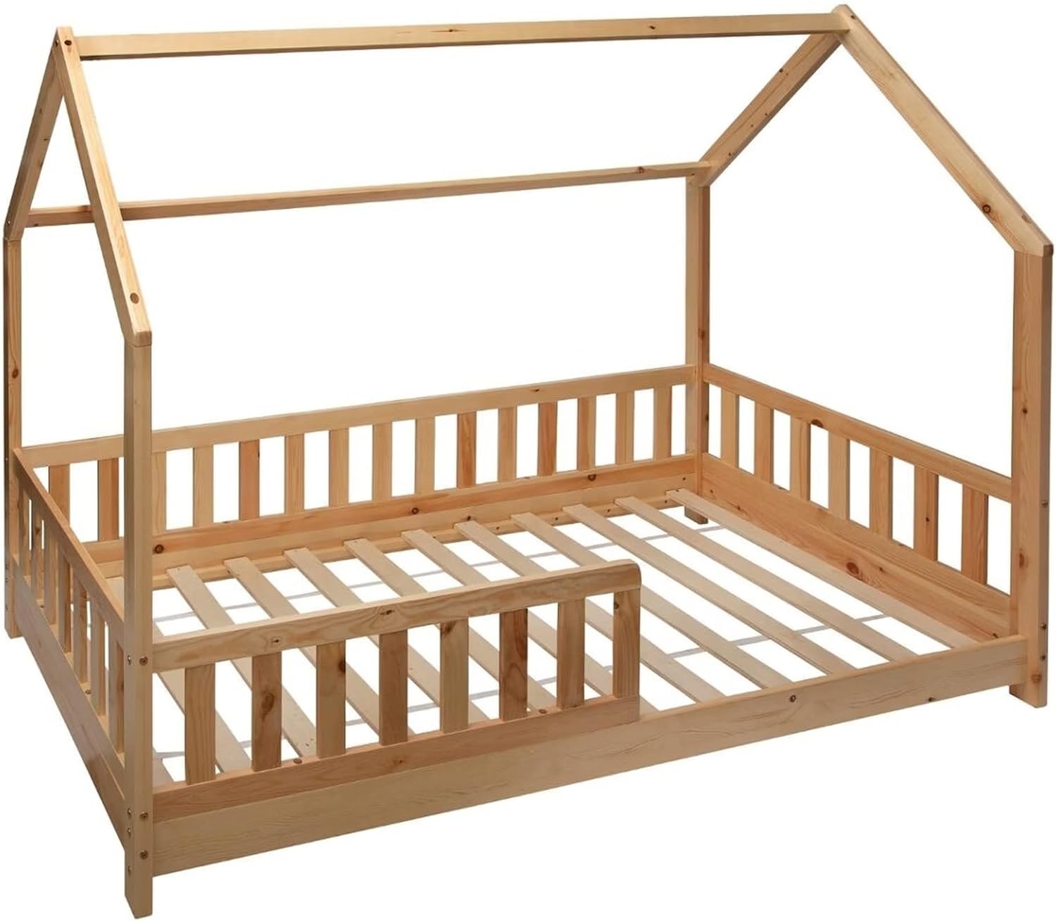 Atmosphera - Lit cabane Enfant Bosco - Bois 90x190 cm